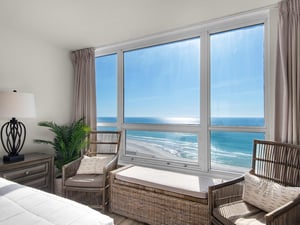 Sitting Area with Brethtaking Views in Primary Bedroom