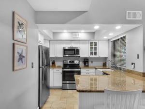 Kitchen with Stainless Steel Appliances