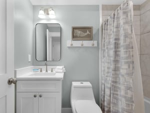 Shower Tub Combo in Guest Bath