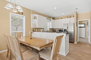 Dining Area into Kitchen