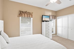 First Floor Bedroom with Large closet