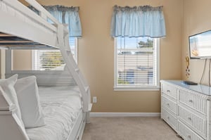 Bunk Room with Flat TV Screen