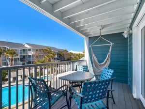 Private balcony