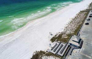 Miramar Beach Regional Access is ADA accessible, and has parking, restrooms, and beach wheelchairs and lifeguards during peak season