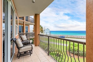 Gulf View from Balcony off Living Room