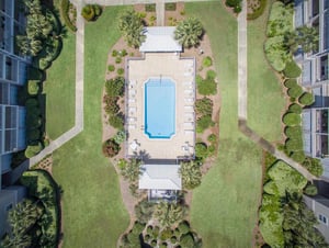 Arial View of Complex Grounds