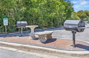 Charcoal Grilling Areas Throughout the Property