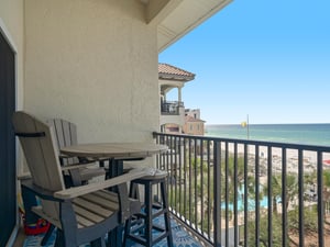 Balcony with Gulf view