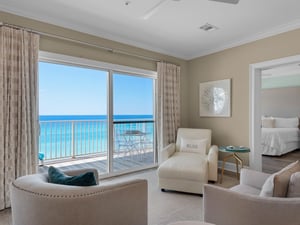 Cozy Sitting Area with Access to the Private Balcony