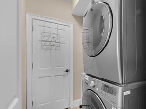 Convenient in Unit Laundry Room