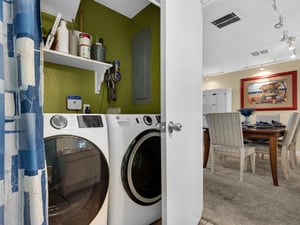 1st Floor Laundry Center in Half Bath