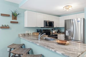 Kitchen with Bar Seating