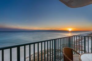 Beautiful Sunset View from the Private Balcony