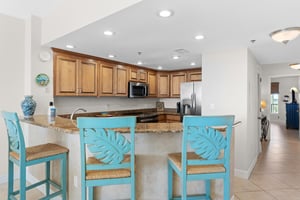 Kitchen with Bar Seating