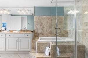 Primary Bathroom with Soaking Tub