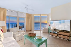 Enjoy the Large Windows and Gulf Views