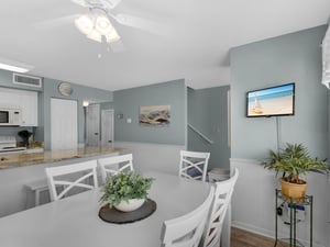 Dining Area with TV