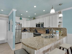 Kitchen with Bar Seating