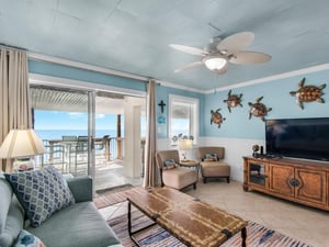 Living Room with Flat Screen