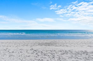 Expansive Beach Area