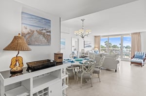 Dining Area into Living Room