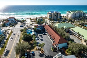 Aerial View of Beachside Inn