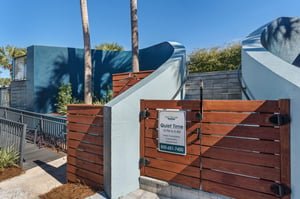 Outside Shower and Pool entrance gate