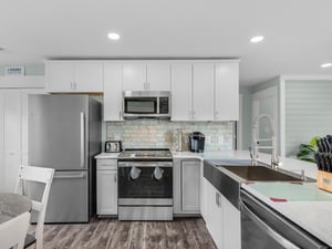 Open Kitchen with Modern Appliances