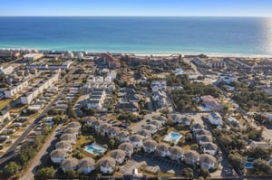 Crystal Village has two Pools and a walk from the Gulf of Mexico