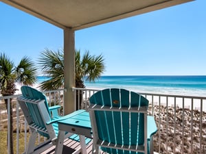 Sit and Enjoy the View and Sound of the Waves on the Private Balcony