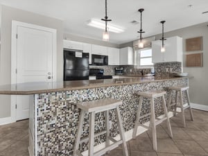 Kitchen with Bar Seating