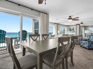 Dining Area with Gulf Views