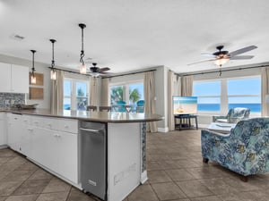 Open Kitchen Living and Dining Area