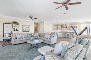 Huge Living and Kitchen Areas