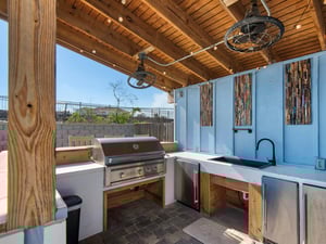 Unique tiki area