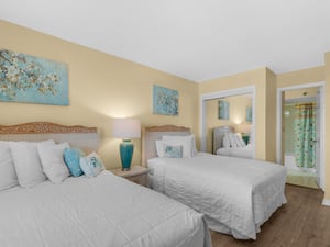 Guest Bathroom with Adjoining Door to Guest Bedroom