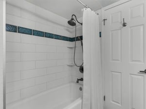 Soak Away Your Worries in the Guest Bathroom Tub