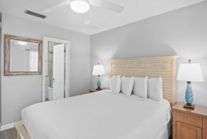 Bedroom 2 on 3rd Floor with Queen bed