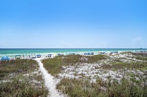Walkway to Gulf