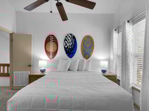2nd Floor Loft Bedroom with Queen Bed