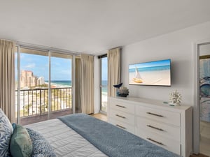 Smart TV in 1st Guest Bedroom