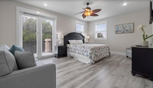 3rd Floor Bedroom 4 with Sofa Sleeper and Balcony