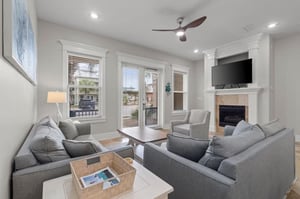 Living area with plenty of seating