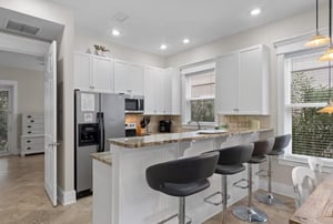 Kitchen with Breakfast Bar Seating