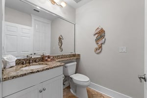 1st Floor Shared Bathroom 1 with tub shower combo