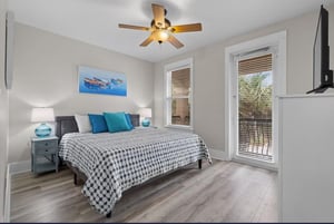 2nd Floor Bedroom 3 with King Bed