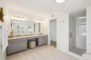 Spacious Primary Bath with Walkin Shower