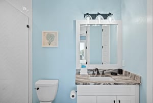 Bathroom 5 on 2nd Fl in Bedroom 5