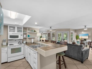 Overview of Kitchen and Living Area