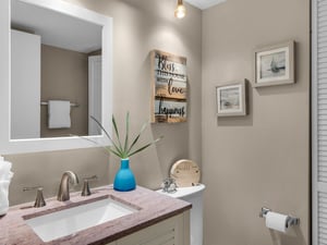 Half Bath in Hallway
